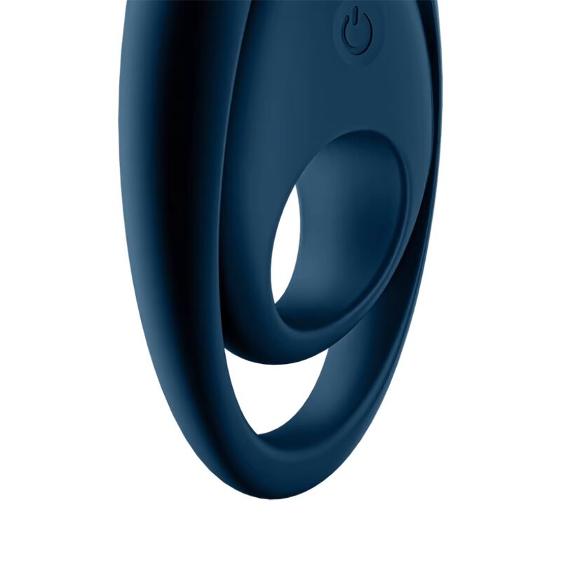 Satisfyer - Glorious Duo vibrerende penis- en testikelring blauw