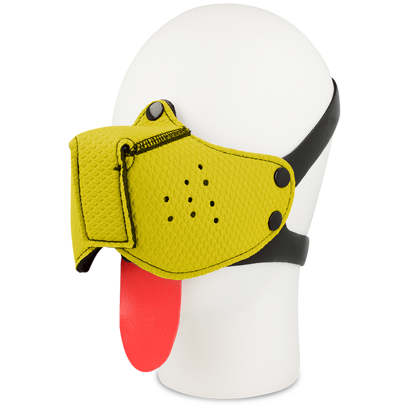 Ohmama Fetish Dog Muzzle - Geel