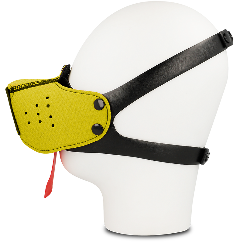 Ohmama Fetish Dog Muzzle - Geel