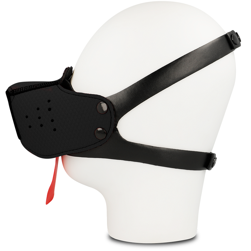 Ohmama Fetish Dog Muzzle - Zwart