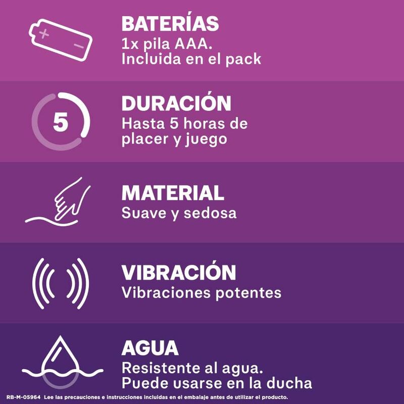 Durex - Intense orgasmic pure pleasure vibrating bullet