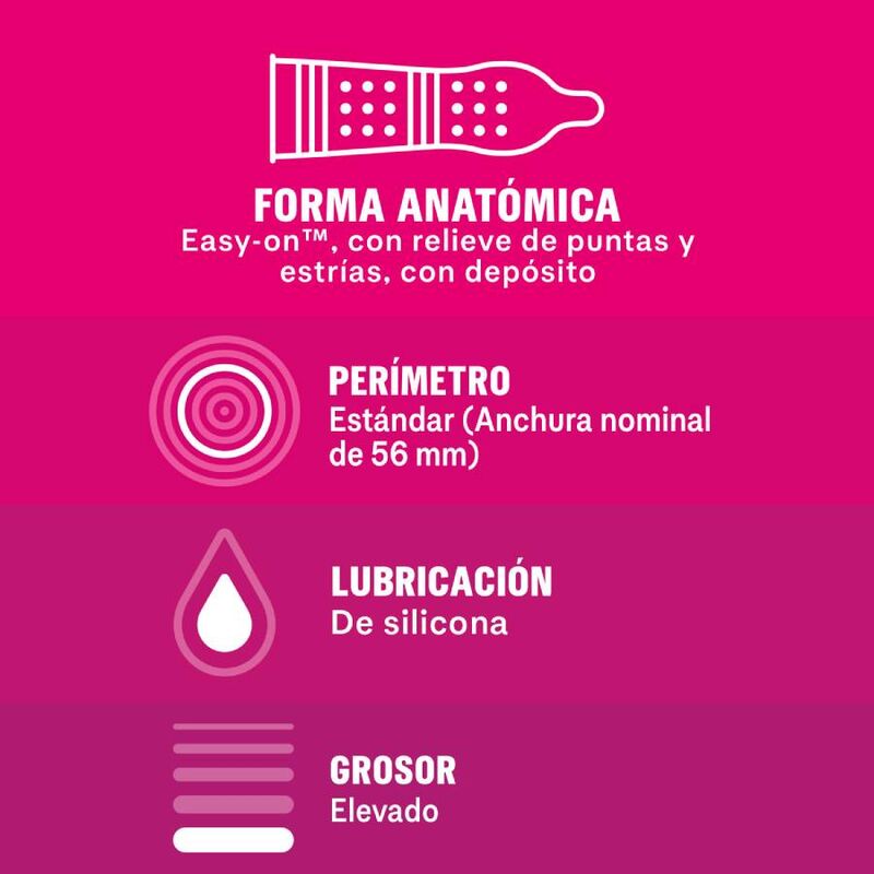 Durex - Dame placer 12 units