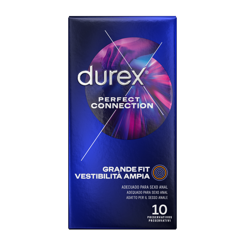Durex - Perfect connection siliconen extra lubrification 10 units
