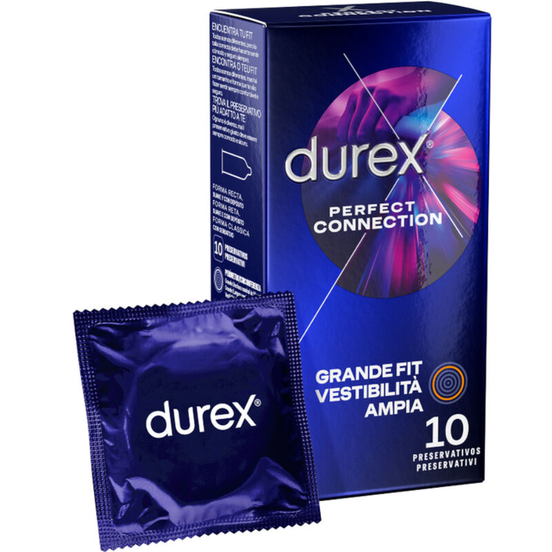 Durex - Perfect connection siliconen extra lubrification 10 units