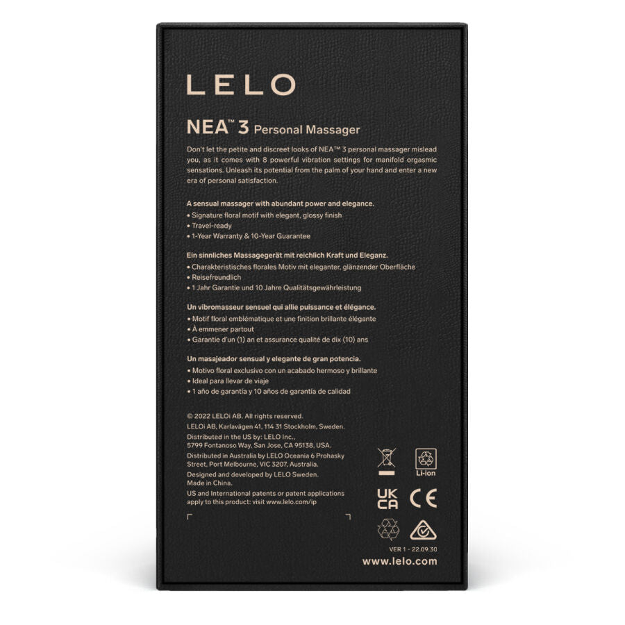 Lelo - Nea 3 personal massager - blauw