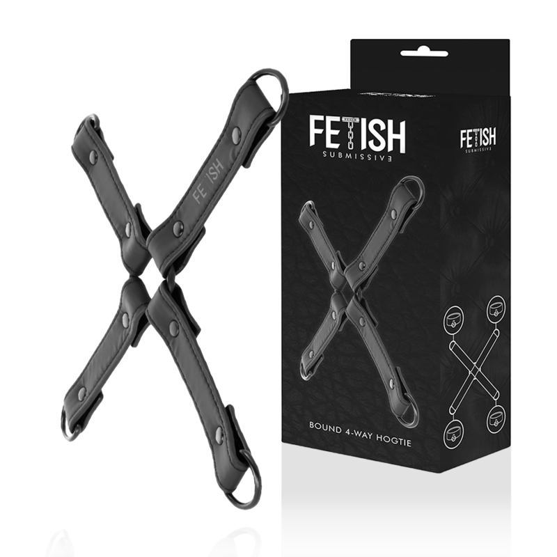 Fetish Submissive - Vegan leather handcuff union