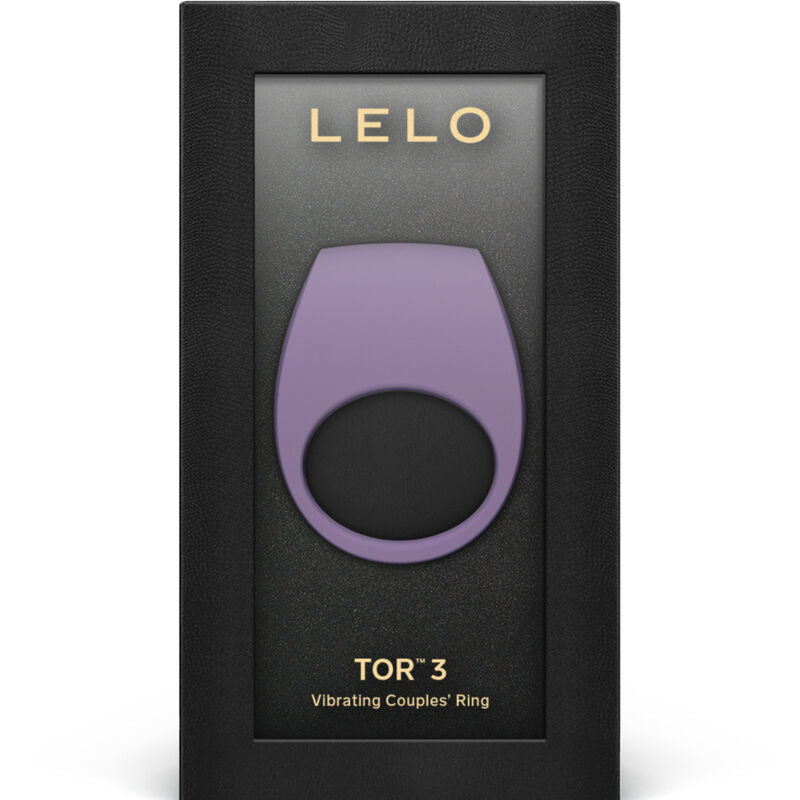 Lelo - Tor 3 violet vibrator ring