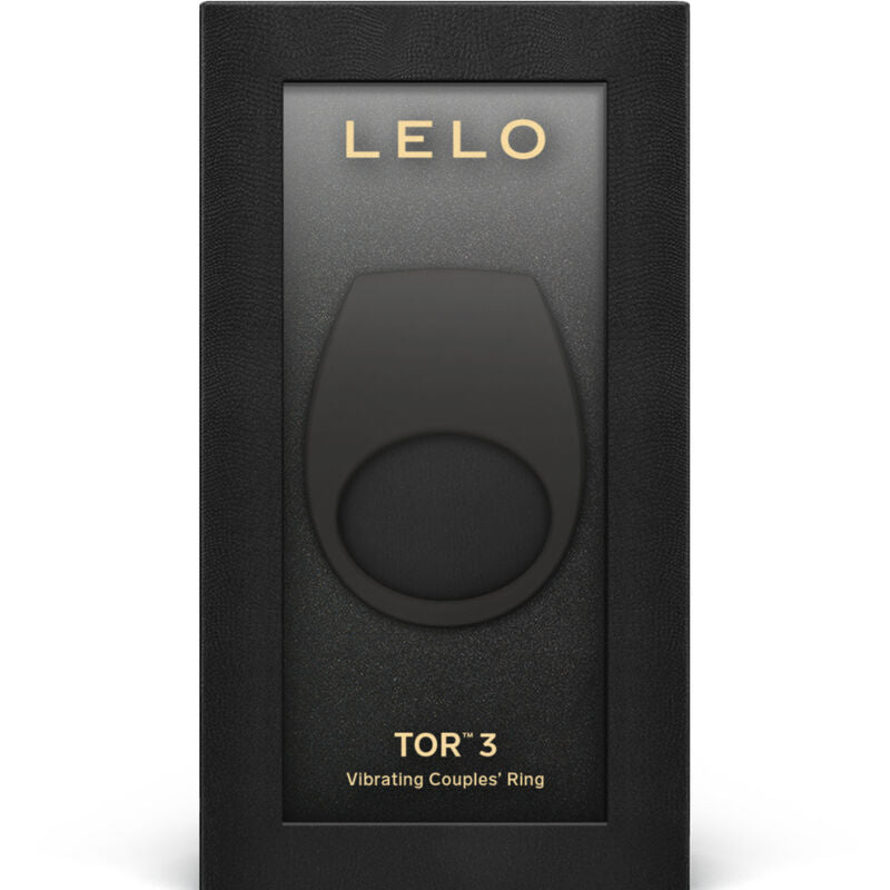 Lelo - Tor 3 zwart vibrator ring