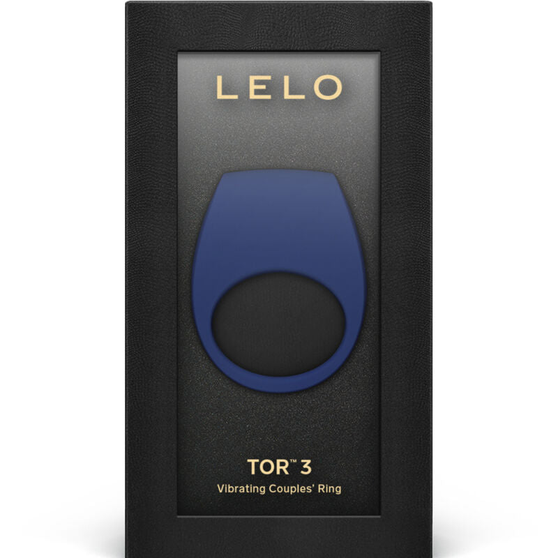 Lelo - Tor 3 blauw vibrator ring