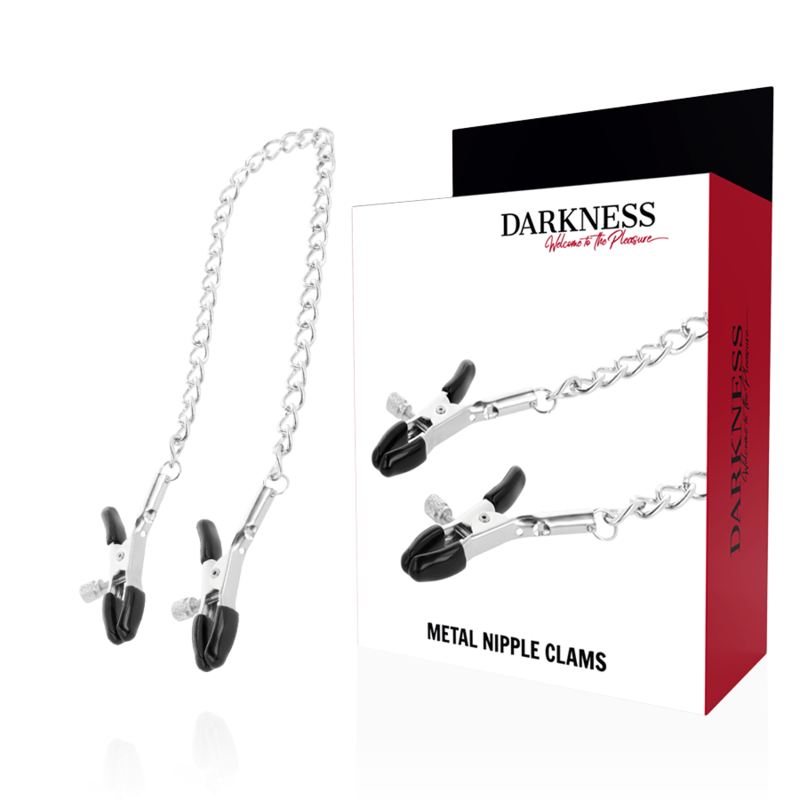 Darkness - Adjustable nipple clamps metal