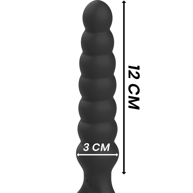 Black&Silver - Bob powerful siliconen anal dilator