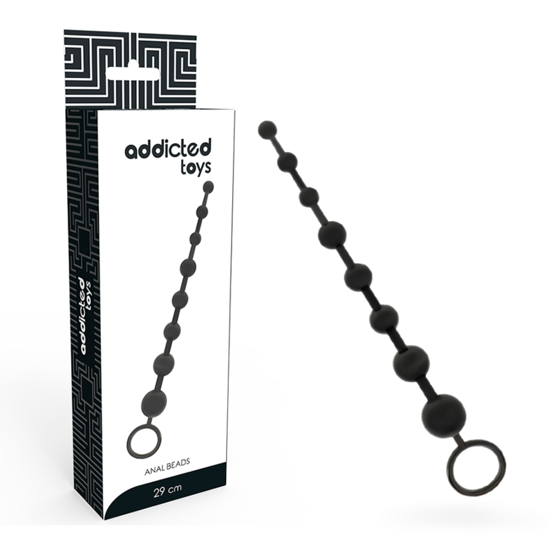 Addicted Toys - Anal beads 29 cm zwart