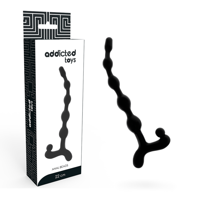 Addicted Toys - Anal balls 22 cm zwart