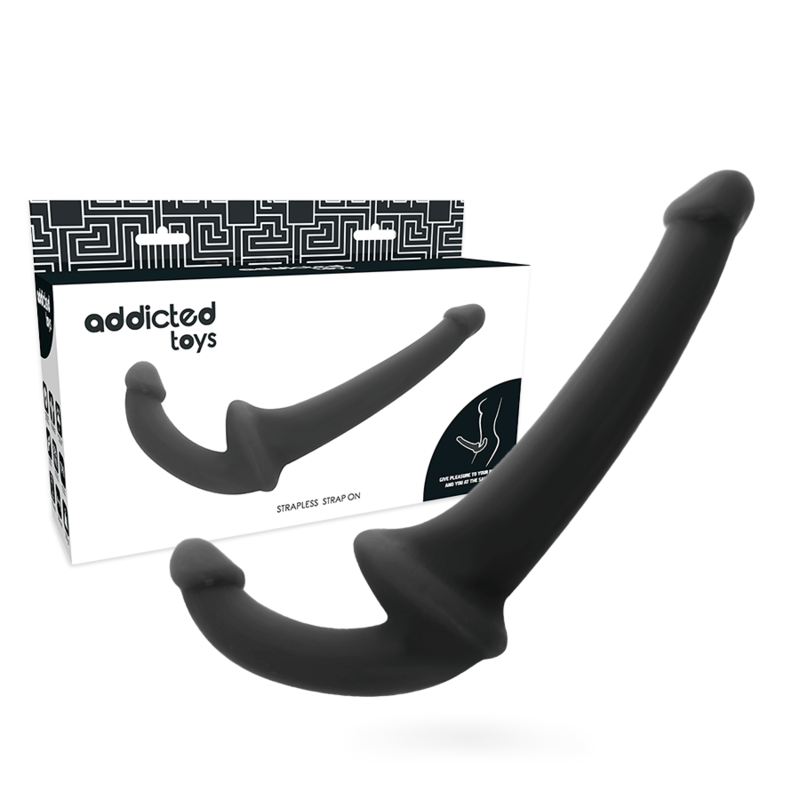 Addicted Toys - Dildo met rna s without subjection zwart