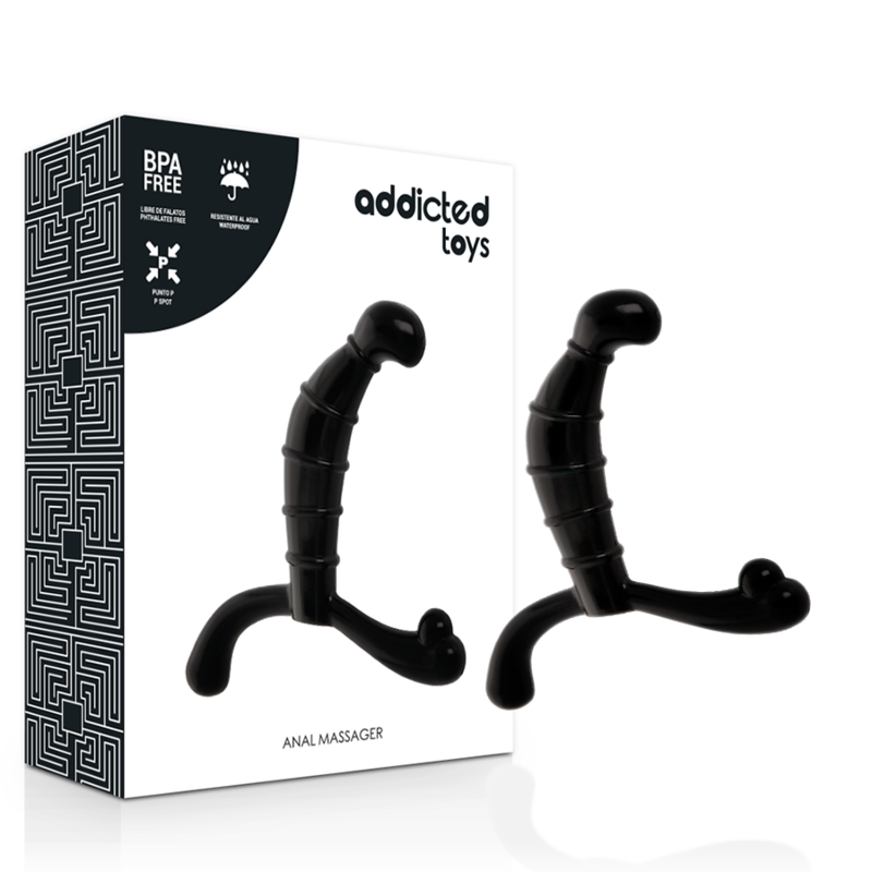 Addicted Toys - Prostate anal pleasure zwart