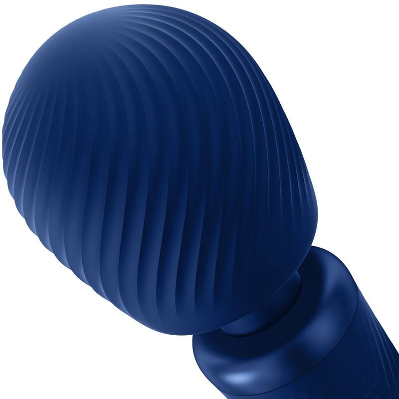 Fun Factory - Vim siliconen oplaadbaar vibrating weighted rumble wand midnight blauw