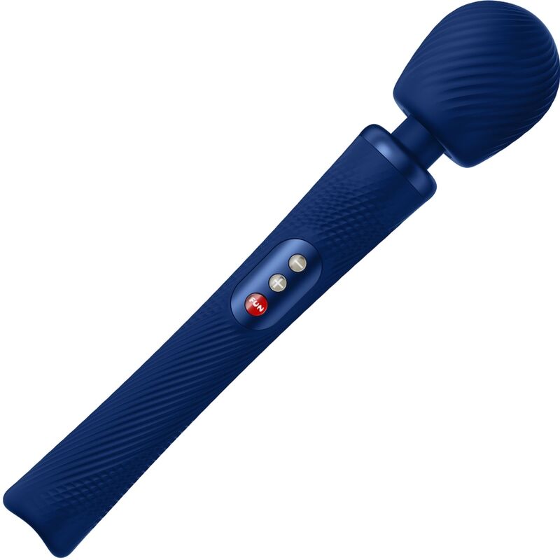 Fun Factory - Vim siliconen oplaadbaar vibrating weighted rumble wand midnight blauw