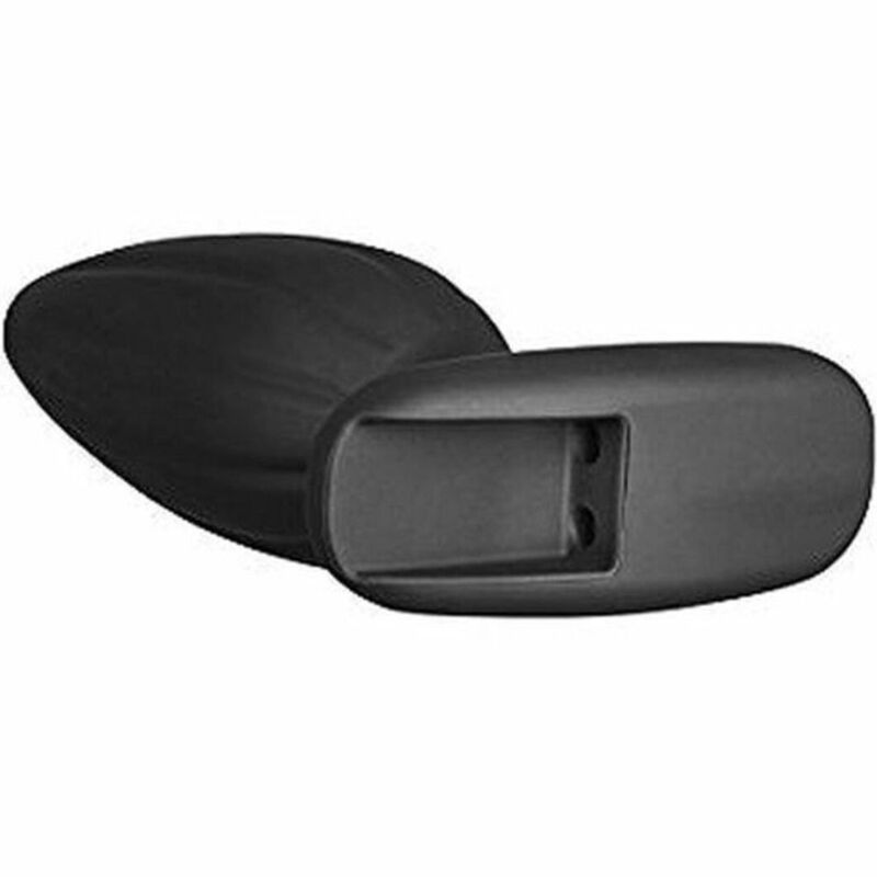 Electrastim - Siliconen zwart rocker buttplug large