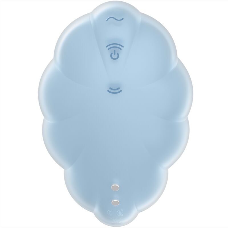 Satisfyer - Cloud dancer blauw air pulse vibrator