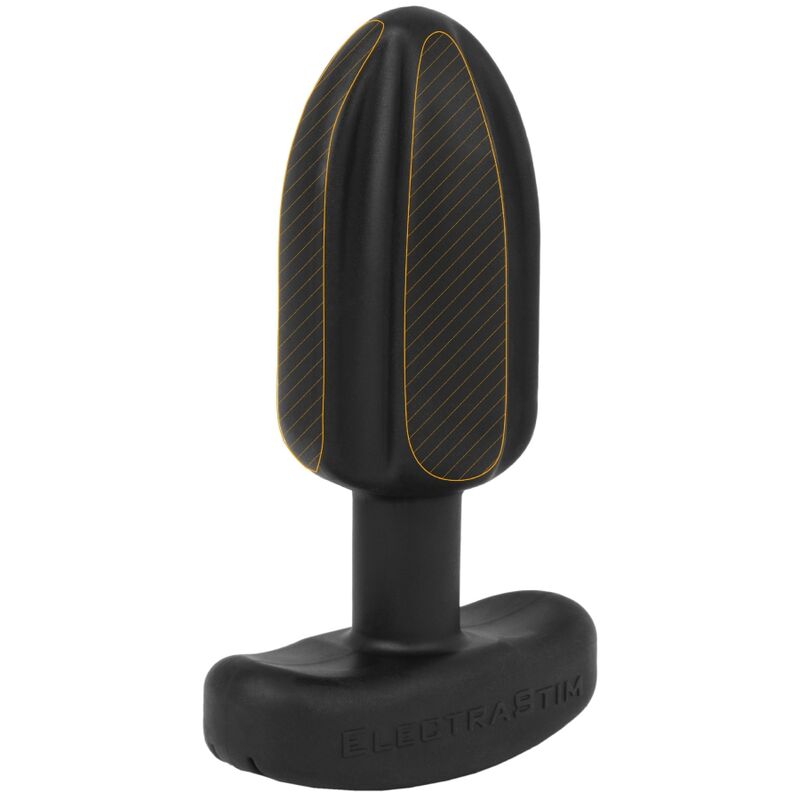 Electrastim - Tartarus buttplug quadripolar siliconen zwart