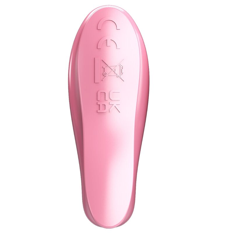 Pretty Love - Leaf vibrating nipple clamps roze