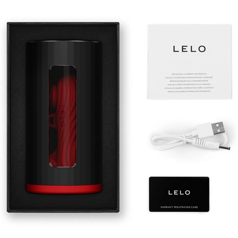 Lelo - F1s v3 masturbator rood