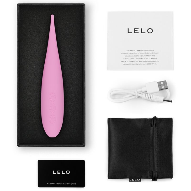Lelo - Dot travel clitorisstimulator roze