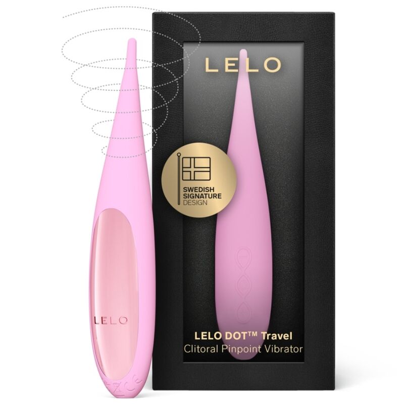 Lelo - Dot travel clitorisstimulator roze