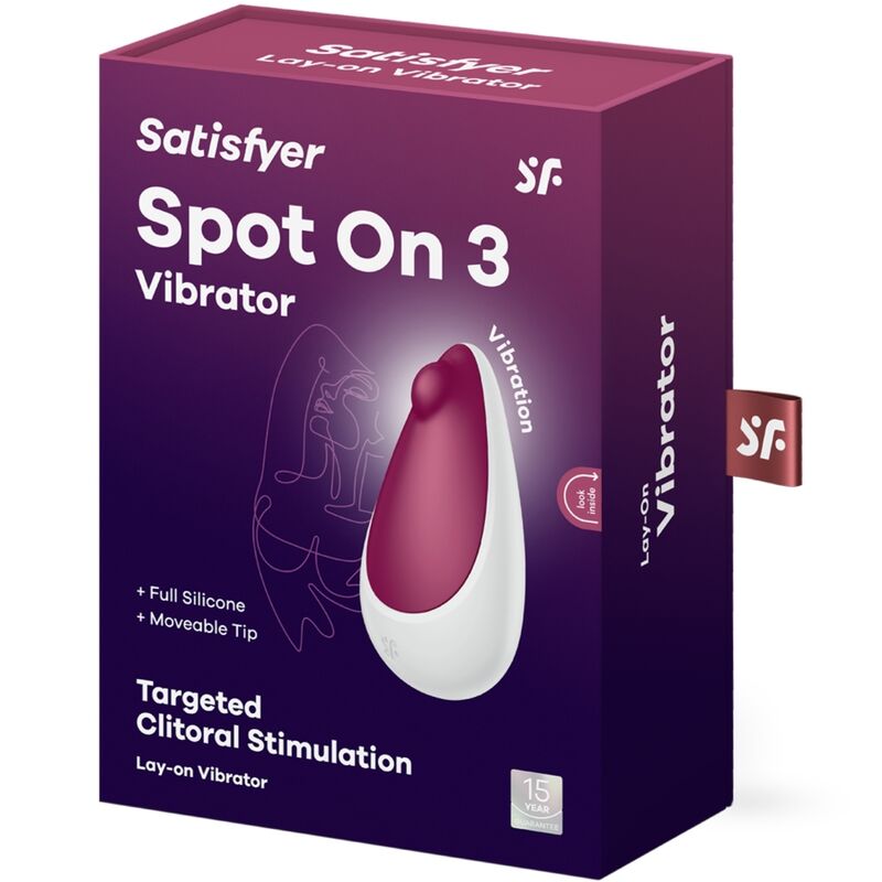 Satisfyer - Spot On 3 clitorisstimulator berry