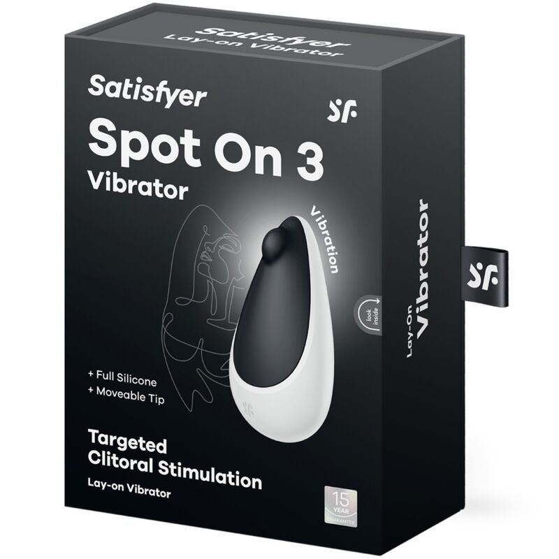 Satisfyer - Spot On 3 clitorisstimulator zwart