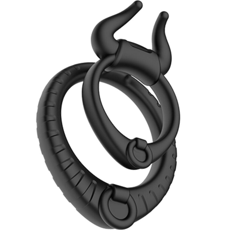 Armony - Bull's pasion ring zwart