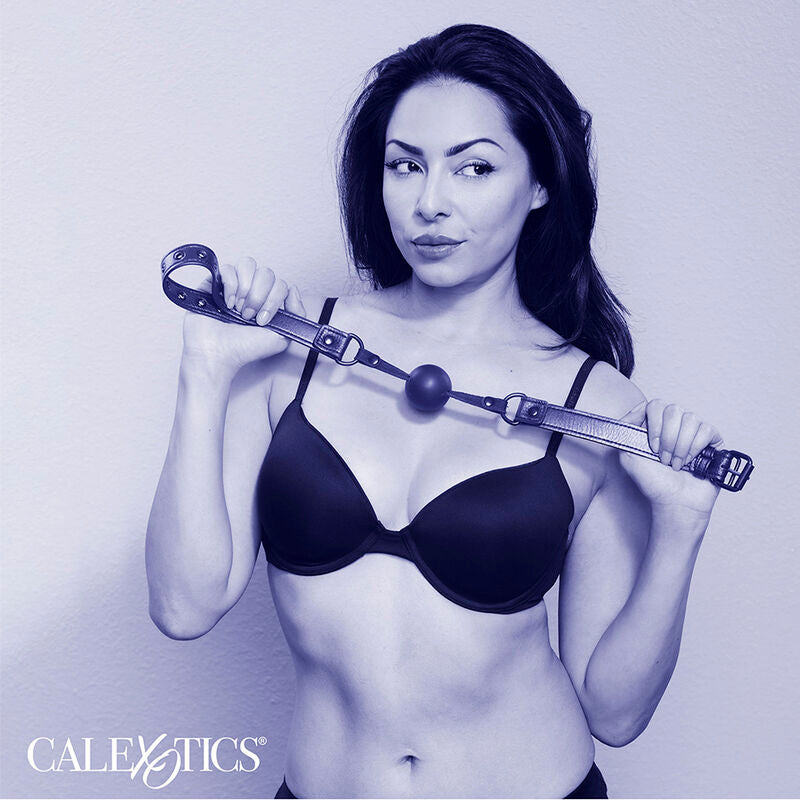 Calexotics - Nocturnal ball gag siliconen zwart