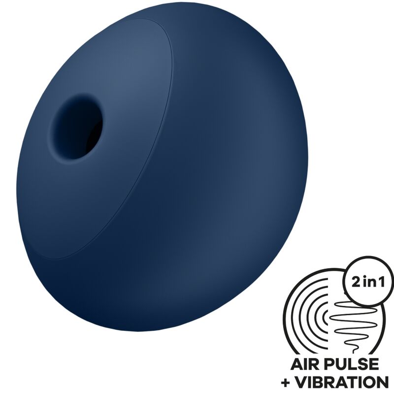 Satisfyer - Air Power 4 luchtdrukstimulator & vibrator blauw