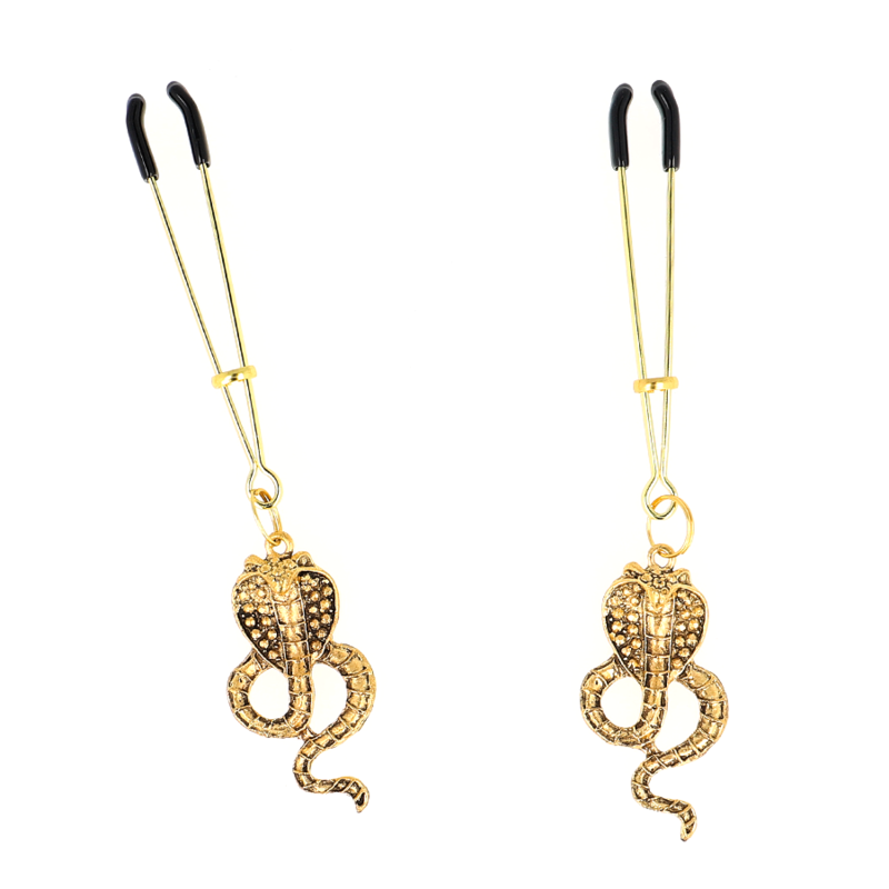 Kink - Cobra pendant nipple clamps 6 cm
