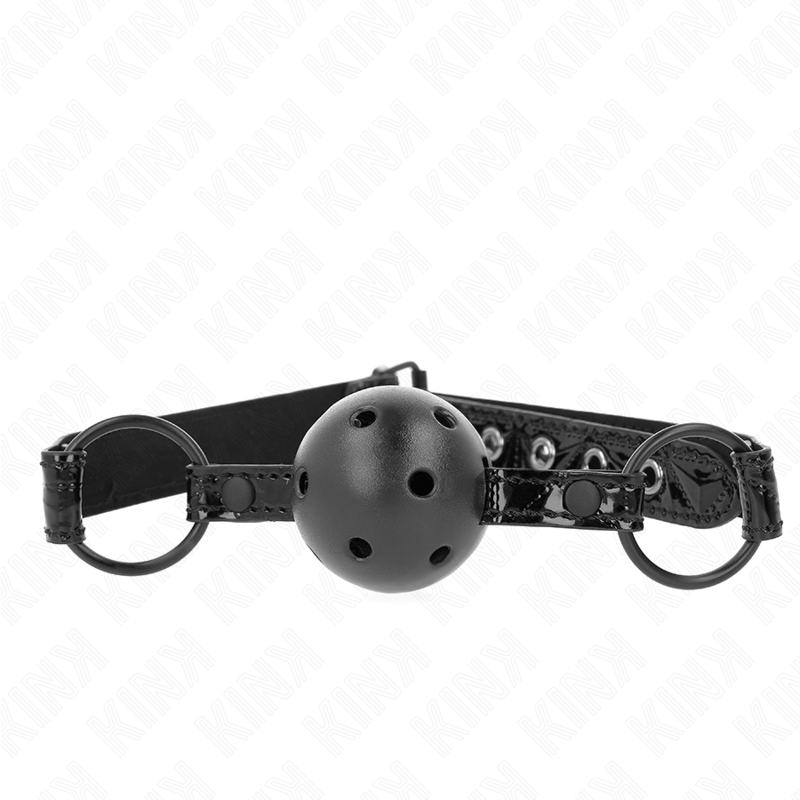 Kink - Diamond pattern ball 4,5 cm gag model 3 64,5 cm adjustable 42-60 cm