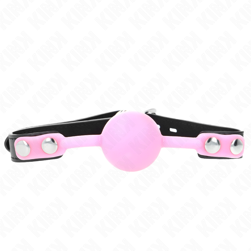 Kink - Lichtgevende siliconen ball gag 4 cm