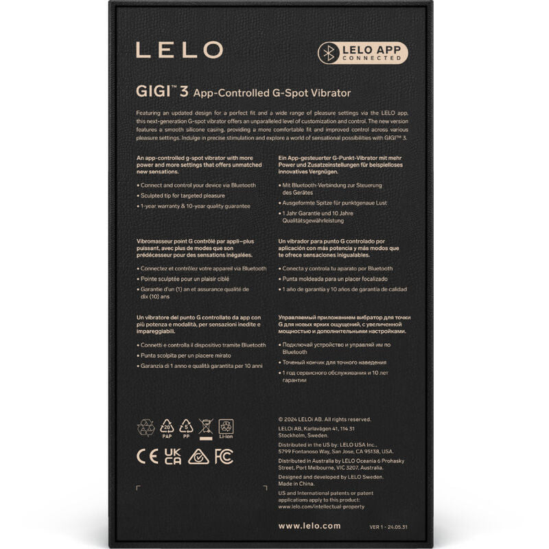 Lelo - Gigi™ 3 g-spot vibrator blauw