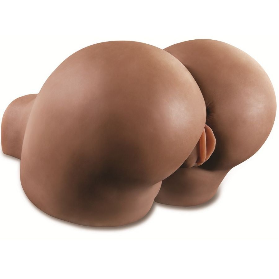 Extreme Toyz - Fuck me silly vagina en ano zwart extra real