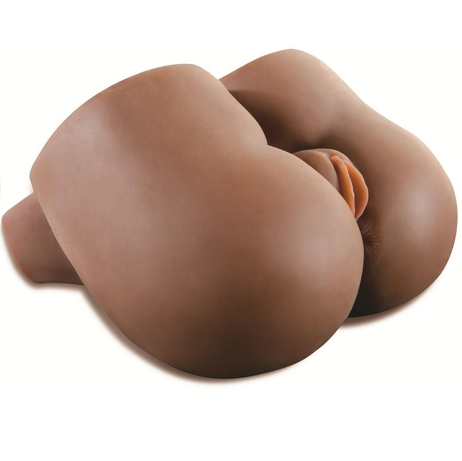 Extreme Toyz - Fuck me silly vagina en ano zwart extra real