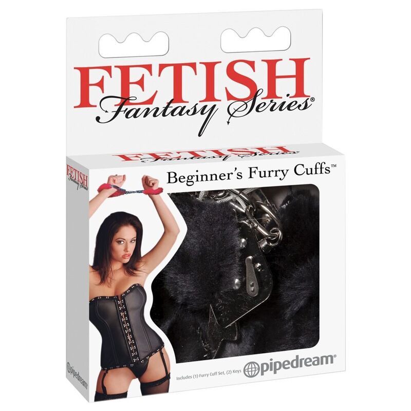 Fetish Fantasy Series - Furry cuffs zwart