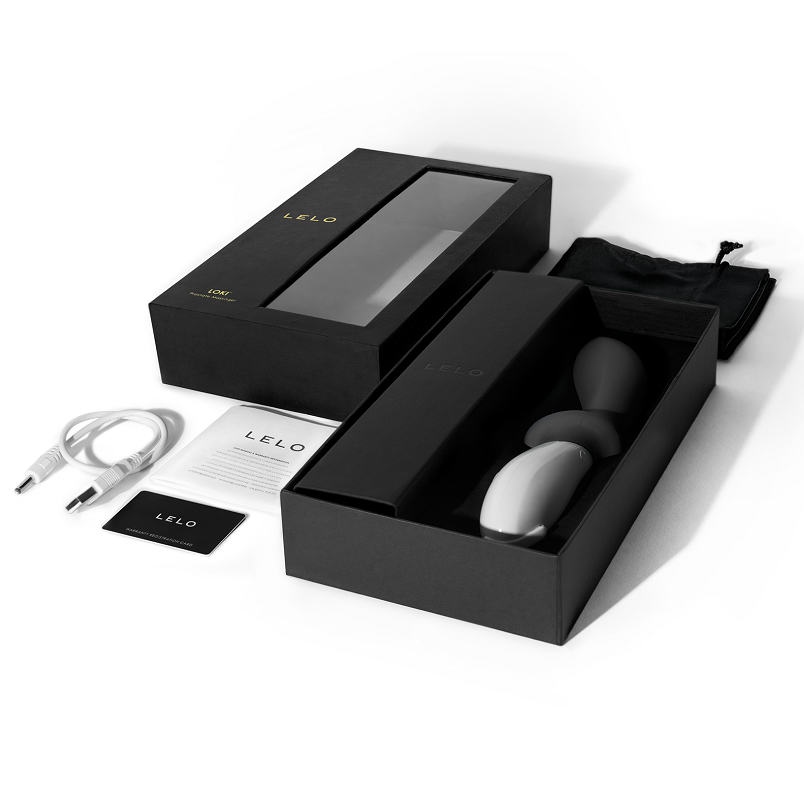 Lelo - Loki zwart prostatic vibrator