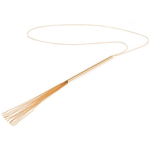 Bijoux Indiscrets - Magnifique metal chain necklace / whip