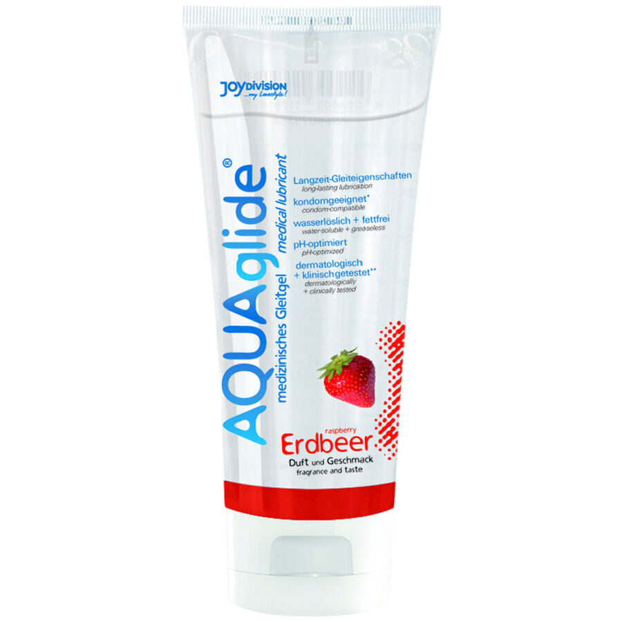 Joydivision Aquaglide - Strawberry lubricant 100 ml