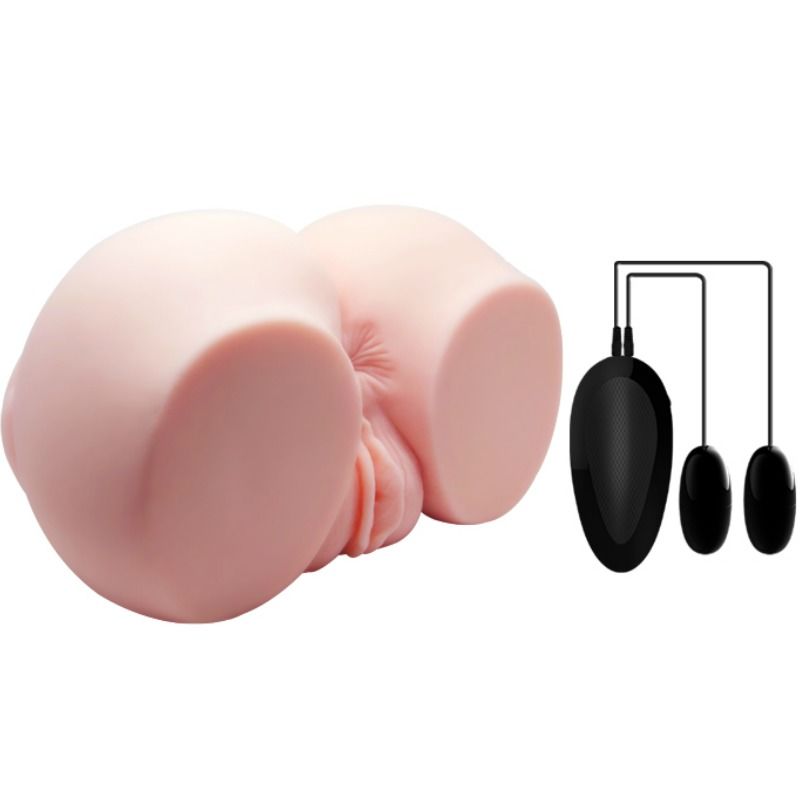 Crazy Bull - Realistic vagina en anus met vibration