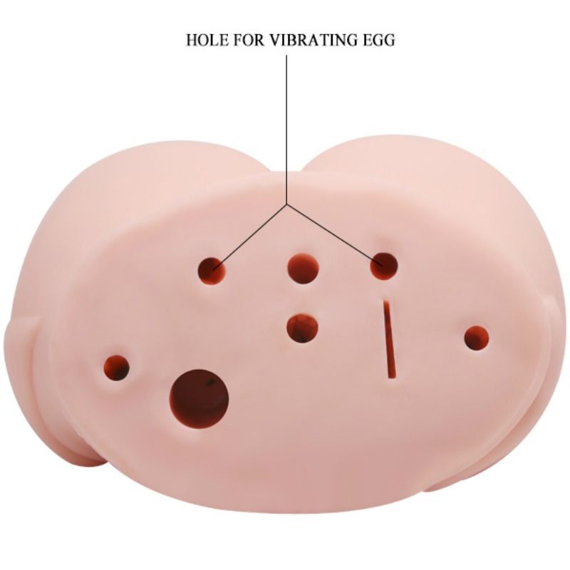 Crazy Bull - Realistic vagina en anus met vibration
