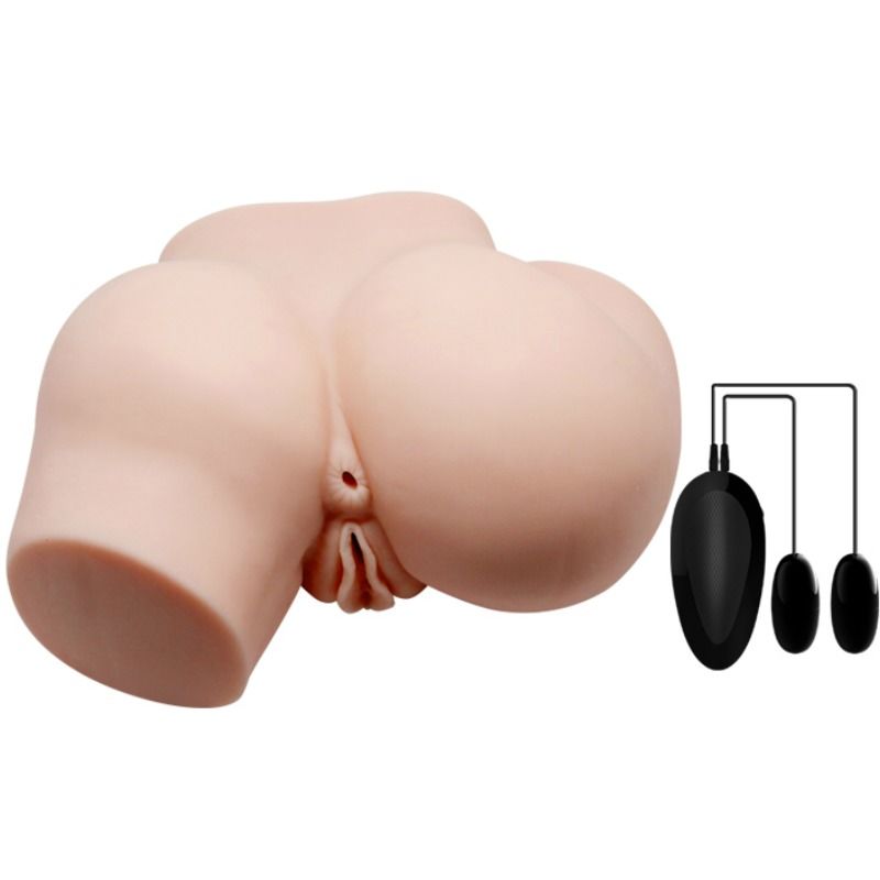 Crazy Bull - Butt met realistic vagina en anus en vibration