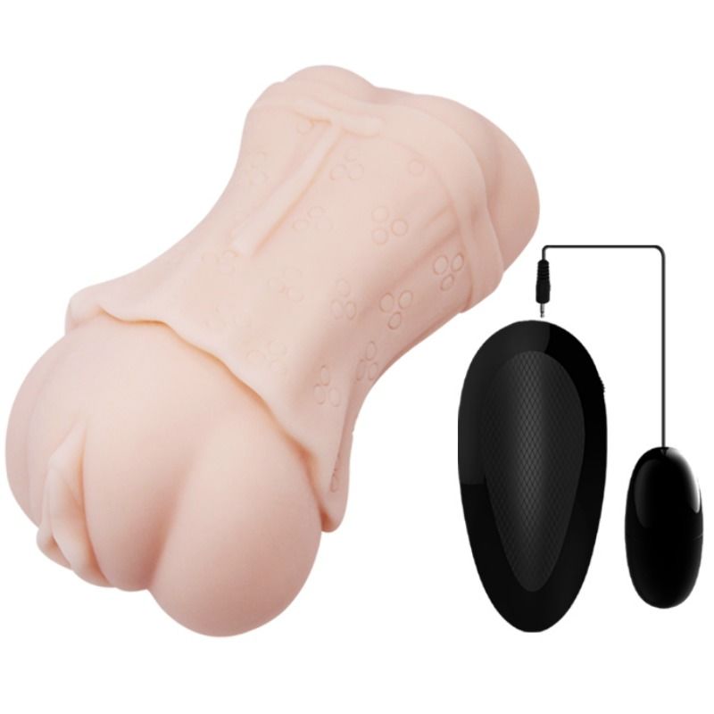 Crazy Bull - Water skin vagina masturbador met vibrating bullet 2
