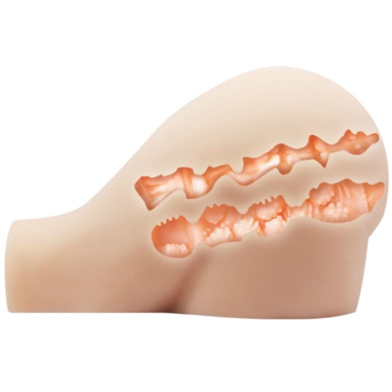 Crazy Bull - Realistic vagina en anus met vibration position 8