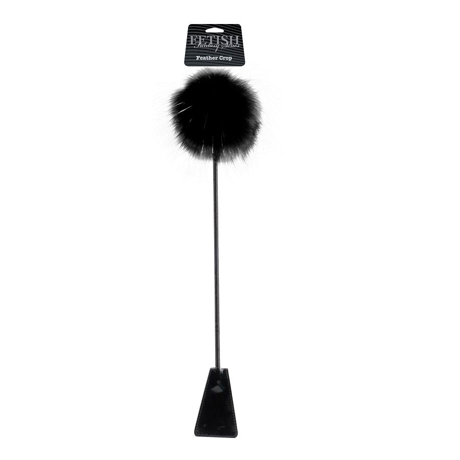 Fetish Fantasy Limited Edition - Zwart feather crop