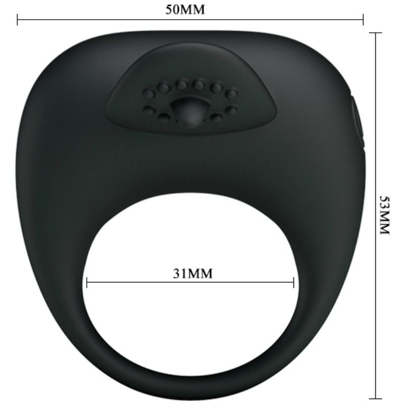 Pretty Love - Vibrating ring met tongue